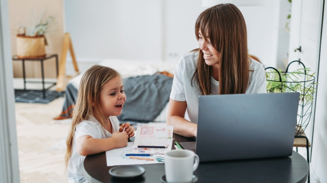 Thuiswerken met kinderen zo hou je het vol Thuiswerken met kinderen zo hou je het vol